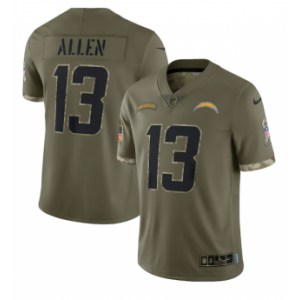 Nike Los Angeles Chargers 13 Keenan Allen Olive 2022 Salute To Service Limited Men Jersey Nike Los Angeles Chargers 13 Keenan Allen Olive 2022 Salute To Service Limited Men Jersey