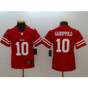 Nike NFL 49ers 10 Jimmy Garoppolo Red Youth Jersey Nike NFL 49ers 10 Jimmy Garoppolo Red Youth Jersey