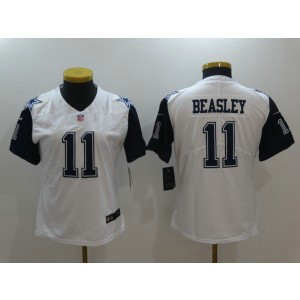 Nike NFL Cowboys 11 Cole Beasley White 2016 Color Rush Women Jersey Nike NFL Cowboys 11 Cole Beasley White 2016 Color Rush Women Jersey