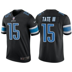 Nike NFL Lions 15 Golden Tate III Black Color Rush Men Limited Jersey Nike NFL Lions 15 Golden Tate III Black Color Rush Men Limited Jersey