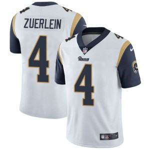 Nike NFL Rams 4 Greg Zuerlein White Vapor Untouchable Limited Men Jersey
