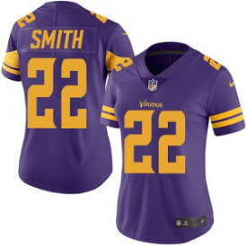 Nike NFL Vikings 22 Harrison Smith Purple Color Rush Women Jersey Nike NFL Vikings 22 Harrison Smith Purple Color Rush Women Jersey