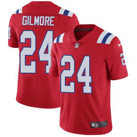 Nike New England Patriots 24 Stephon Gilmore Red Alternate Vapor Untouchable Limited Men Jersey Nike New England Patriots 24 Stephon Gilmore Red Alternate Vapor Untouchable Limited Men Jersey