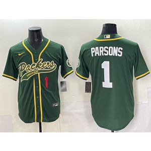 Nike Packers 1 Parsons Green Baseball Vapor Limited Men Jersey Nike Packers 1 Parsons Green Baseball Vapor Limited Men Jersey
