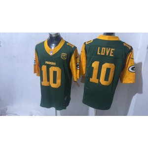 Nike Packers 10 Jordan Love Green F.U.S.E. Vapor Limited Men Jersey Nike Packers 10 Jordan Love Green F.U.S.E. Vapor Limited Men Jersey