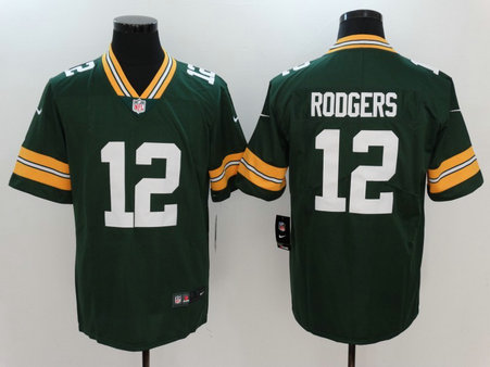 Nike Packers 12 Aaron Rodgers Green Vapor Untouchable Player Limited Jersey Nike Packers 12 Aaron Rodgers Green Vapor Untouchable Player Limited Jersey