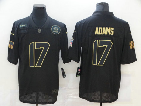 Nike Packers 17 Davante Adams Black 2020 Salute To Service Limited Jersey Nike Packers 17 Davante Adams Black 2020 Salute To Service Limited Jersey