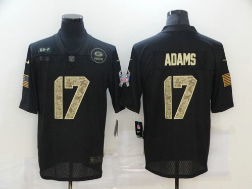 Nike Packers 17 Davante Adams Black Camo 2020 Salute To Service Limited Jersey Nike Packers 17 Davante Adams Black Camo 2020 Salute To Service Limited Jersey
