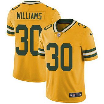 Nike Packers 30 Jamaal Williams Yellow Vapor Untouchable Limited Jersey Nike Packers 30 Jamaal Williams Yellow Vapor Untouchable Limited Jersey