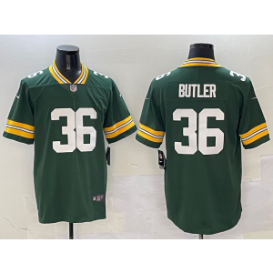 Nike Packers 36 Bulter Green Vapor Untouchable Limited Men Jersey Nike Packers 36 Bulter Green Vapor Untouchable Limited Men Jersey