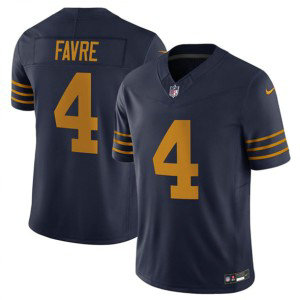 Nike Packers 4 Brett Favre Navy The 1923 Classic F.U.S.E. Vapor Limited Men Jersey Nike Packers 4 Brett Favre Navy The 1923 Classic F.U.S.E. Vapor Limited Men Jersey
