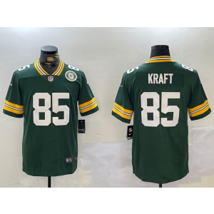 Nike Packers 85 Kraft Green Team Logo Vapor Limited Men Jersey Nike Packers 85 Kraft Green Team Logo Vapor Limited Men Jersey
