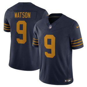 Nike Packers 9 Christian Watson Navy The 1923 Classic F.U.S.E. Vapor Limited Men Jersey Nike Packers 9 Christian Watson Navy The 1923 Classic F.U.S.E. Vapor Limited Men Jersey