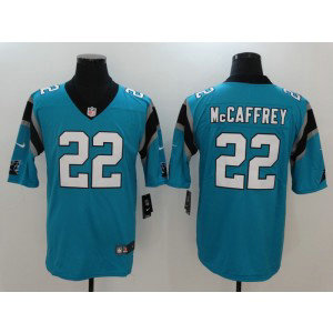 Nike Panthers 22 Christian McCaffrey Blue Vapor Untouchable Limited Men Jersey Nike Panthers 22 Christian McCaffrey Blue Vapor Untouchable Limited Men Jersey