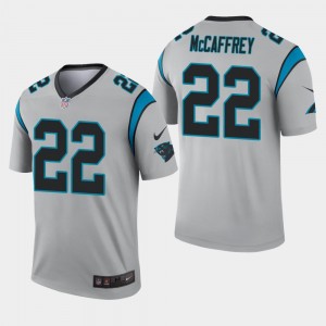 Nike Panthers 22 Christian McCaffrey Sliver Inverted Legend Men Jersey Nike Panthers 22 Christian McCaffrey Sliver Inverted Legend Men Jersey