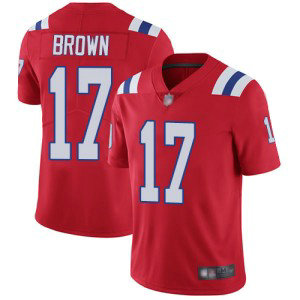 Nike Patriots 17 Antonio Brown Red Vapor Untouchable Limited Men Jersey Nike Patriots 17 Antonio Brown Red Vapor Untouchable Limited Men Jersey