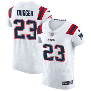 Nike Patriots 23 Dugger White Vapor Untouchable Limited Men Jersey Nike Patriots 23 Dugger White Vapor Untouchable Limited Men Jersey