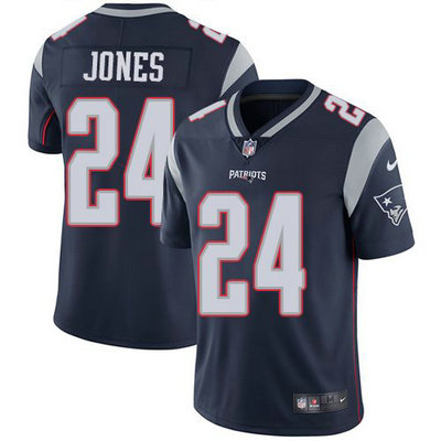 Nike Patriots 24 Cyrus Jones Navy Vapor Untouchable Limited Jersey Nike Patriots 24 Cyrus Jones Navy Vapor Untouchable Limited Jersey