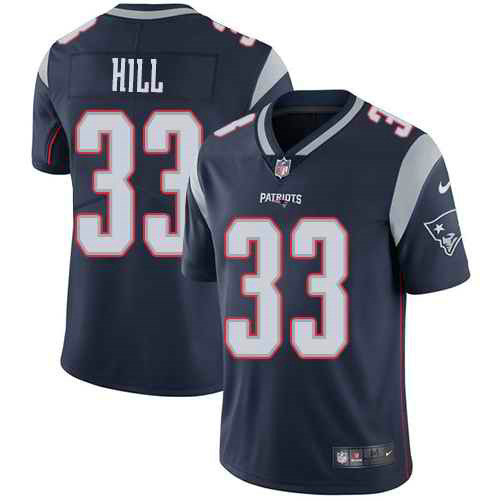 Nike Patriots 33 Jeremy Hill Navy Vapor Untouchable Limited Jersey Nike Patriots 33 Jeremy Hill Navy Vapor Untouchable Limited Jersey