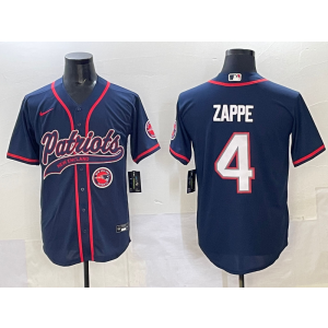 Nike Patriots 4 ZAPPE Nay Baseball Vapor Limited Men Jersey Nike Patriots 4 ZAPPE Nay Baseball Vapor Limited Men Jersey