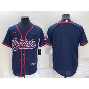 Nike Patriots Blank Navy Vapor Baseball Limited Men Jersey Nike Patriots Blank Navy Vapor Baseball Limited Men Jersey
