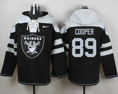 Nike Raiders #89 Amari Cooper Black Player Pullover NFL Hoodie Nike Raiders #89 Amari Cooper Black Player Pullover NFL Hoodie