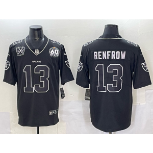 Nike Raiders 13 Renfrow Black Vapor Limited Men Jersey with patch Nike Raiders 13 Renfrow Black Vapor Limited Men Jersey with patch