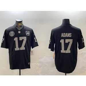 Nike Raiders 17 Davante Adams Black Team Logo F.U.S.E. Vapor Limited Men Jersey with 65 Patch Nike Raiders 17 Davante Adams Black Team Logo F.U.S.E. Vapor Limited Men Jersey with 65 Patch