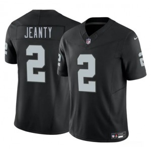 Nike Raiders 2 Ashton Jeanty Black 2025 Draft F.U.S.E. Vapor Limited Men Jersey Nike Raiders 2 Ashton Jeanty Black 2025 Draft F.U.S.E. Vapor Limited Men Jersey