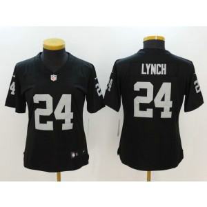 Nike Raiders 24 Marshawn Lynch Black Vapor Untouchable Women Limited Jersey Nike Raiders 24 Marshawn Lynch Black Vapor Untouchable Women Limited Jersey
