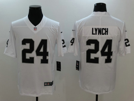 Nike Raiders 24 Marshawn Lynch White Vapor Untouchable Player Limited Jersey Nike Raiders 24 Marshawn Lynch White Vapor Untouchable Player Limited Jersey