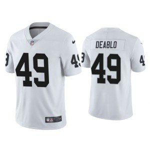 Nike Raiders 49 Divine Deablo White Vapor Untouchable Limited Men Jersey Nike Raiders 49 Divine Deablo White Vapor Untouchable Limited Men Jersey