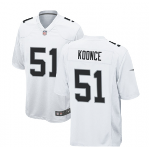 Nike Raiders 51 Koonce White Vapor Untouchable Limited Men Jersey Nike Raiders 51 Koonce White Vapor Untouchable Limited Men Jersey