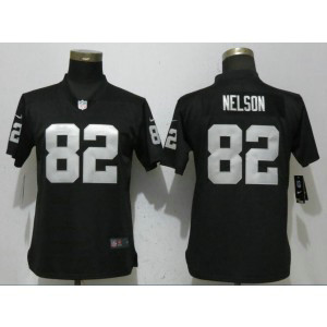 Nike Raiders 82 Jordy Nelson Black Vapor Untouchable Limited Women Jersey Nike Raiders 82 Jordy Nelson Black Vapor Untouchable Limited Women Jersey