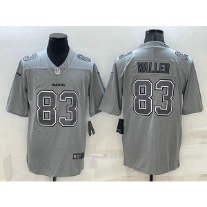 Nike Raiders 83 Darren Waller Gray Atmosphere Fashion Vapor Limited Men Jersey Nike Raiders 83 Darren Waller Gray Atmosphere Fashion Vapor Limited Men Jersey