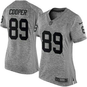 Nike Raiders 89 Amari Cooper Gray Women NFL Gridiron Gray Jersey Nike Raiders 89 Amari Cooper Gray Women NFL Gridiron Gray Jersey