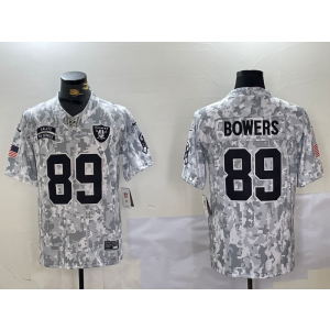 Nike Raiders 89 Bowers Arctic Camo 2024 F.U.S.E. Salute to Service Limited Men Jersey Nike Raiders 89 Bowers Arctic Camo 2024 F.U.S.E. Salute to Service Limited Men Jersey