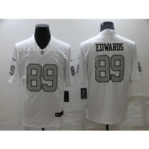 Nike Raiders 89 Edwards White Color Rush Limited Men Jersey Nike Raiders 89 Edwards White Color Rush Limited Men Jersey
