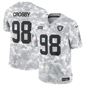 Nike Raiders 98 Maxx Crosby Arctic Camo 2024 F.U.S.E. Salute to Service Limited Men Jersey Nike Raiders 98 Maxx Crosby Arctic Camo 2024 F.U.S.E. Salute to Service Limited Men Jersey