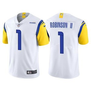 Nike Rams 1 Allen Robinson II White Vapor Untouchable Limited Men Jersey