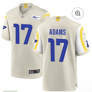 Nike Rams 17 Adams Cream Vapor Untouchable Limited Men Jersey