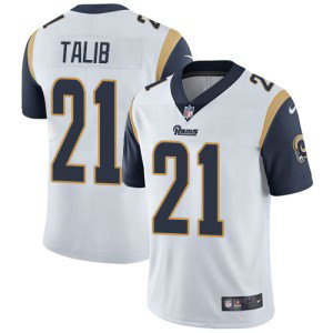 Nike Rams 21 Aqib Talib White Vapor Untouchable Limited Men Jersey