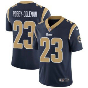 Nike Rams 23 Nickell Robey-Coleman Navy Vapor Untouchable Limited Men Jersey