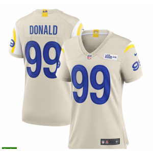 Nike Rams 99 Aaron Donald Cream Vapor Limited Women Jersey Nike Rams 99 Aaron Donald Cream Vapor Limited Women Jersey