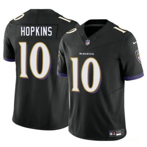 Nike Ravens 10 DeAndre Hopkins Black F.U.S.E. Vapor Limited Men Jersey Nike Ravens 10 DeAndre Hopkins Black F.U.S.E. Vapor Limited Men Jersey