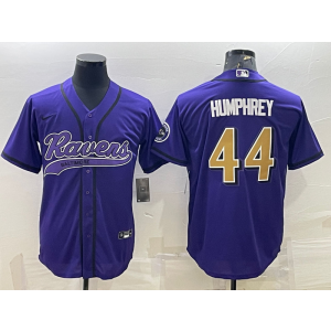 Nike Ravens 44 Marlon Humphrey Purple Gold Vapor Baseball Limited Men Jersey Nike Ravens 44 Marlon Humphrey Purple Gold Vapor Baseball Limited Men Jersey