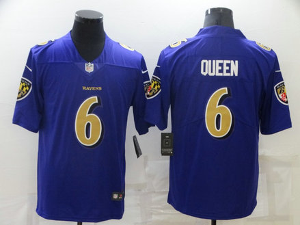 Nike Ravens 6 Patrick Queen Purple Color Rush Limited Jersey Nike Ravens 6 Patrick Queen Purple Color Rush Limited Jersey