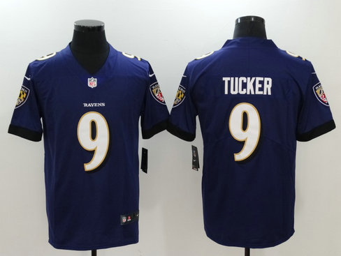 Nike Ravens 9 Justin Tucker Purple Vapor Untouchable Player Limited Jersey Nike Ravens 9 Justin Tucker Purple Vapor Untouchable Player Limited Jersey