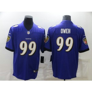 Nike Ravens 99 Jayson Oweh Purple 2021 Draft Vapor Limited Men Jersey Nike Ravens 99 Jayson Oweh Purple 2021 Draft Vapor Limited Men Jersey