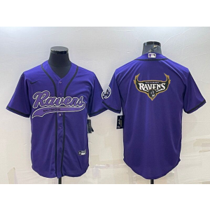 Nike Ravens Blank Purple Vapor Baseball Logo Limited Men Jersey Nike Ravens Blank Purple Vapor Baseball Logo Limited Men Jersey